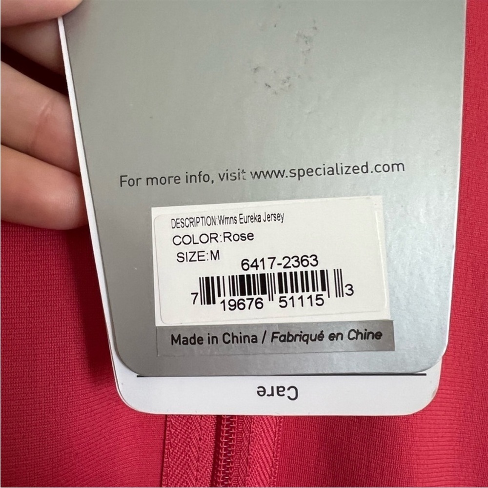 Specialized Eureka Jersey Jacket in Rose - Picture 11 of 11